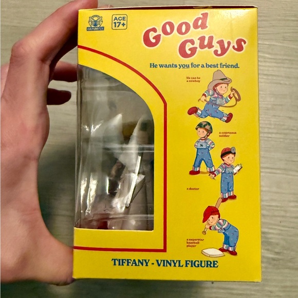 Culture Fly Childs Play Good Guys Tiffany Vinyl 4 1/2" Figure MIB OG Owner🔪🖤☠️ - Picture 3 of 6